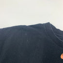 Black Nike Texas Longhorns Football Center Swoosh T-shirt Size L