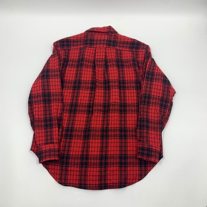 Vintage Ralph Lauren Flannel Shirt With Elbow Pads