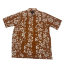 Texas Longhorns Hawaiian Guayabera Shirt Size M