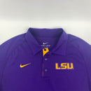 Purple LSU Tigers Nike Polo Size S