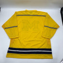 Vintage Michigan Wolverines Hockey Jersey Size XL