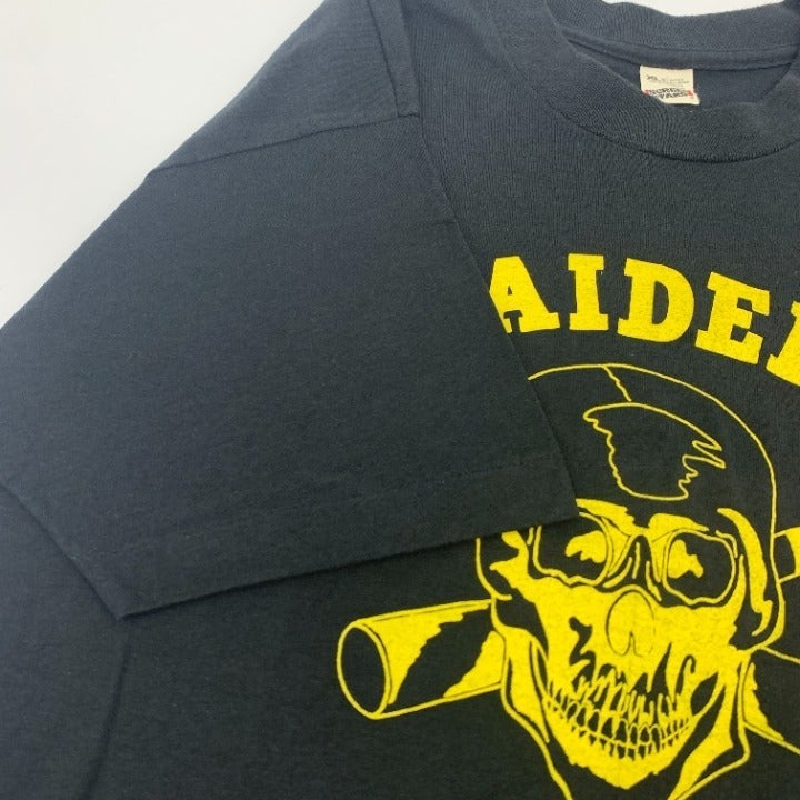 80s Raiders Skull Baseball T-shirt