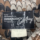 Vintage Diamondback Rattlesnake Camo Button Up Shirt Size L