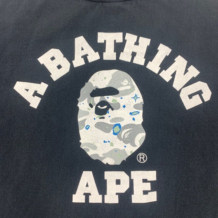 Bape Space Logo T-shirt Size M