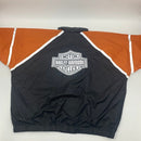 Harley Davidson Reflective Packable Rain Windbreaker Size 3XL