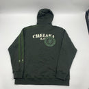 Adidas Chelsea F.C. Quarter Zip Hooded Pullover Size XL