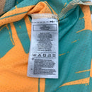 Adidas Floral All Over Print Polo Size M