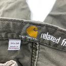 Carhartt 102802-217 Double Knee Relaxed Fit Pants Size 34x30