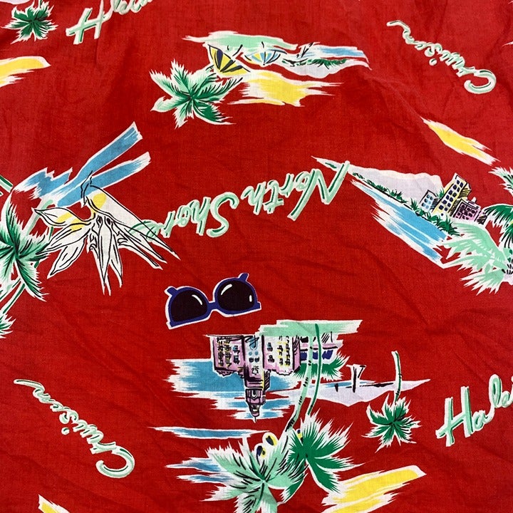 Vintage Paradise Found Hawaiian Shirt  Made In USA