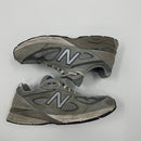 Grey New Balance 990v4 Shoes Made in USA size 9.5