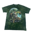 Green The Mountain Wolf T-shirt Size L