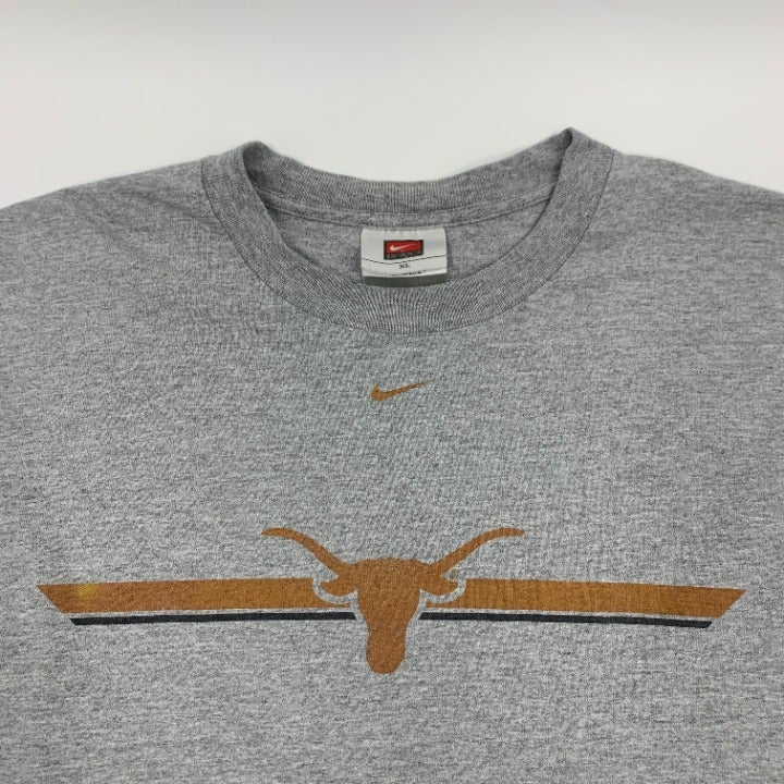 Long Sleeve Nike TX Longhorns Center Swoosh T-shirt Size XL