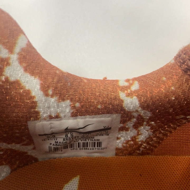 Burnt Orange Texas Longhorns Nike Shoes Size 9.5