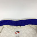Vintage Nike full zip mini puffer/biker jacket size M