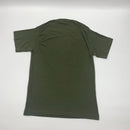 Olive Green Single Stitch Blank T-Shirt Size M