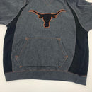 Gray & Black Texas Longhorns Hoodie Size L