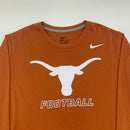 Long sleeve Texas Longhorns Nike football T-Shirt Size XL