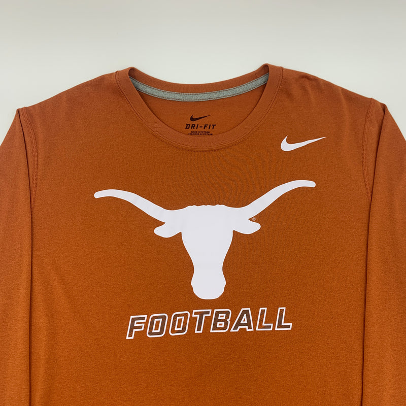 Long sleeve Texas Longhorns Nike football T-Shirt Size XL