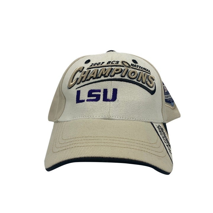 2007/08 LSU Tigers Football National Champs Hat