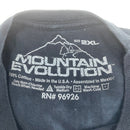 Tie Dye The Mountain Wolf Tree Roots T-shirt Size 2XL