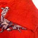 80s Smoking Armadillo Texas Tourist T-shirt Size S