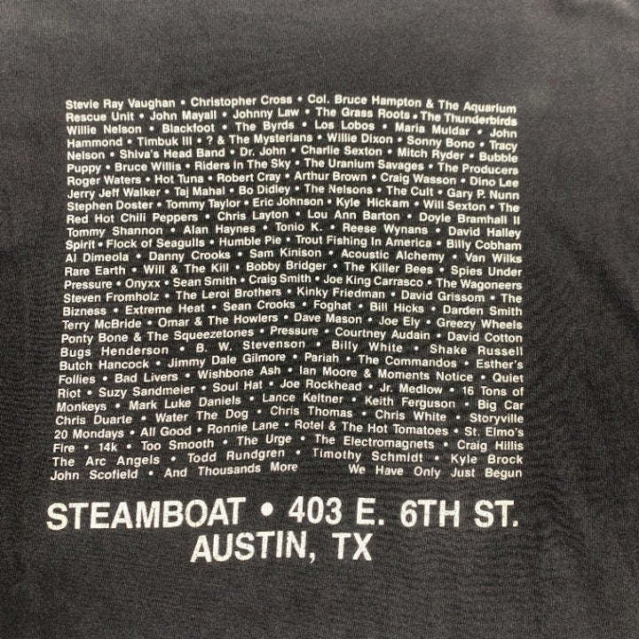 90s Steam Boat Austin Texas Music Venue T-shirt