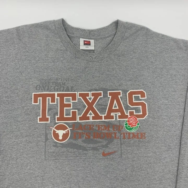Long sleeve Nike Texas Longhorns Rose Bowl T-shirt Size 2XL