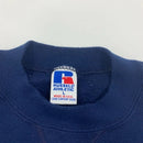 Vintage Navy Russell Athletic Blank Swearer Made in USA Size L