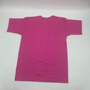 Vintage Pink Single Stitch Blank T-shirt Size L Made in USA