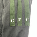 Adidas Chelsea F.C. Quarter Zip Hooded Pullover Size XL