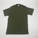 Olive Green Single Stitch Blank T-Shirt Size M