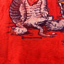 80s Smoking Armadillo Texas Tourist T-shirt Size S