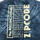 The Rolling Stones Tie Dye Zip Code T-shirt Size 2XL