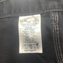 Carhartt Black Canvas Work Pants B11 BLK  44x31