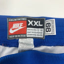 Philadelphia 76ers Nike 66 Rewind Stitched Swingman Shorts Size 2XL