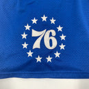 Philadelphia 76ers Nike 66 Rewind Stitched Swingman Shorts Size 2XL