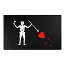 Blackbeard Pirate Flag Area Rug