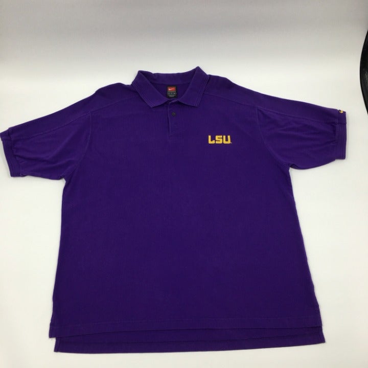 Nike LSU tigers polo Size XL