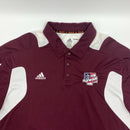 Texas A&M Aggies USA Logo Adidas Polo Size 2XL
