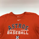 Nike Houston Astros center swoosh T-shirt Size XL