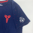 Navy Blue Kobe Bryant Mamba Logo T-shirt Size L