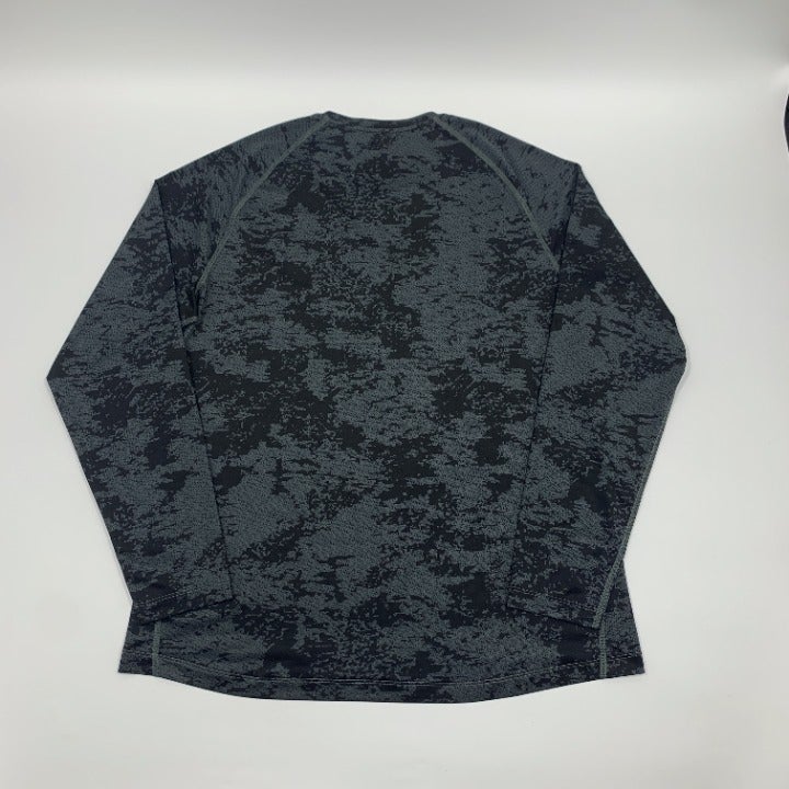 Long Sleeve Gray Camo Nike T-shirt Size XL