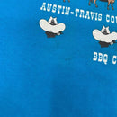 90s Austin Texas BBQ Cook Off T-shirt Size XL