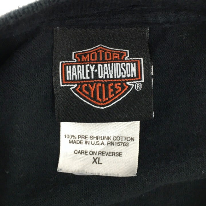 Villa Ridge Harley Davidson Long Sleeve T-shirt Size XL