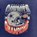 1995 Dallas Cowboys NFC Conference Champs T-Shirt Size XL