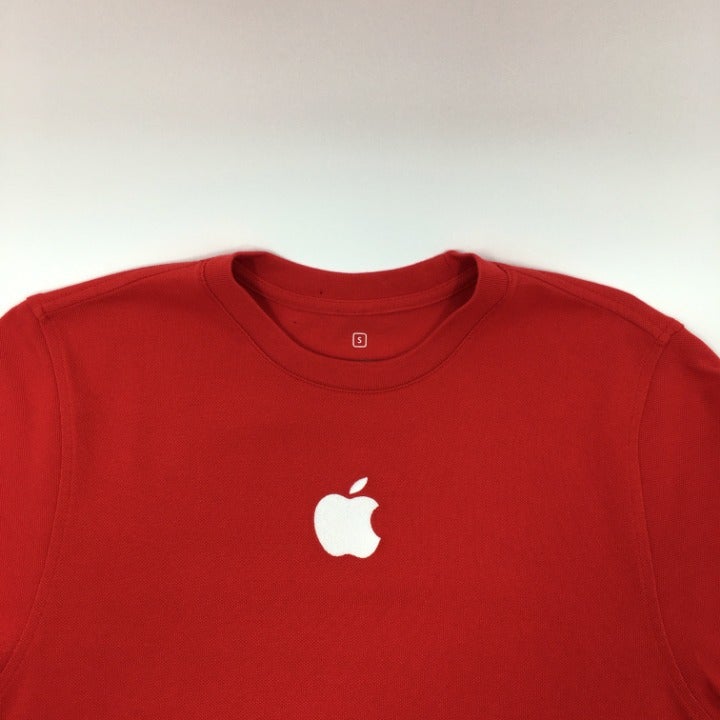 Red Apple Employee Uniform Big Logo Size S