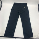 Black Carhartt B342 Cargo Carpentry Pants Size 34x30