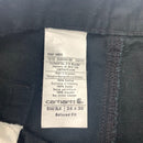 Black Carhartt B342 Cargo Carpentry Pants Size 34x30