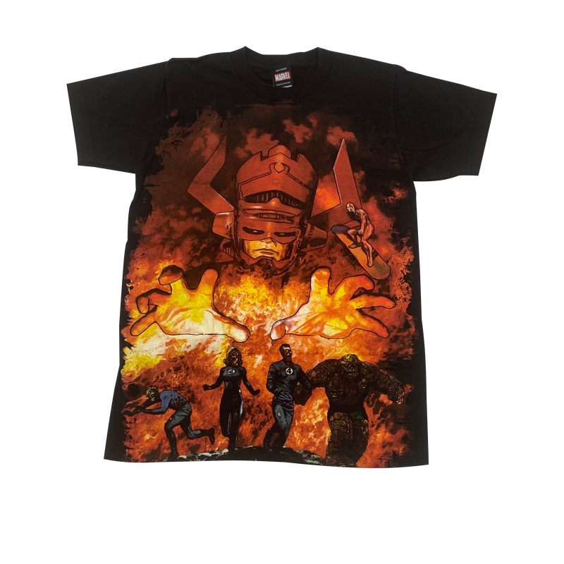 Fantastic Four Marvel Mad Engine Comics T-Shirt Size S