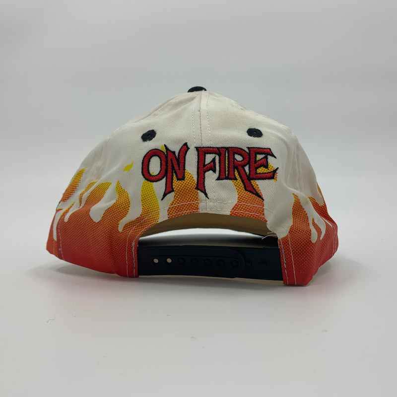 Vintage Carolina Panthers On Fire Snapback